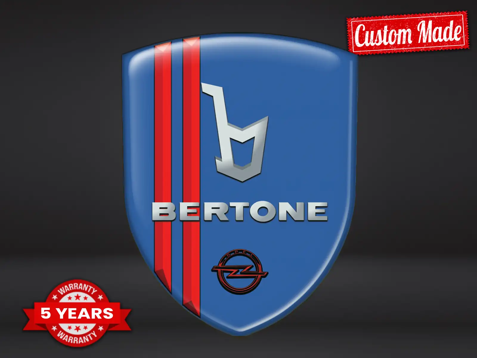 Bertone Automotive Decals Durable High Quality Professional